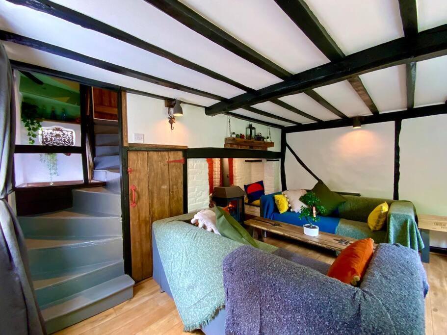 Beautiful 500 Year Old Listed Kentish Cottage Wingham Bagian luar foto